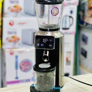 آسیاب قهوه مایر مدل MR-4145 | صفحه نمایش لمسی، 31 درجه تنظیم آسیاب، توان 300 وات