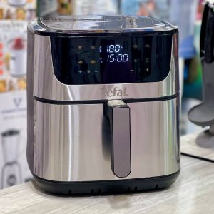 سرخ‌کن بدون روغن تفال مدل 808D15 | ظرفیت 12.8 لیتر، توان 2900 وات، دو المنت مجزا، گریل + صفحه نمایش لمسی