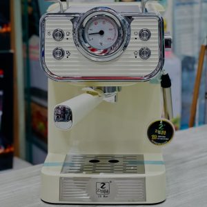 اسپرسو ساز زیگما مدل HR22B | ۲۰ بار فشار، توان ۹۵۰ وات، مخزن ۱.۵ لیتر – سه رنگ جذاب